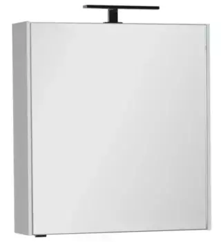 Зеркальный шкаф «Aquanet» Латина 70 без света белый правый