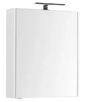 Зеркальный шкаф «Aquanet» Палермо 60 без света белый правый