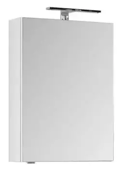 Зеркальный шкаф «Aquanet» Порто 50 без света белый правый
