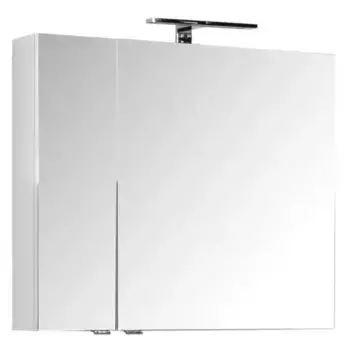 Зеркальный шкаф «Aquanet» Порто 80 без света белый правый