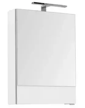 Зеркальный шкаф «Aquanet» Верона 50 без света белый левый