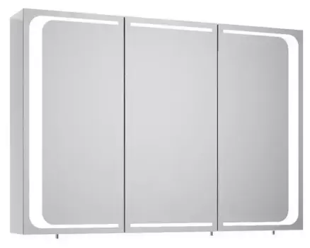 Зеркальный шкаф «Aqwella 5 Stars» Milan 100 с подсветкой белый