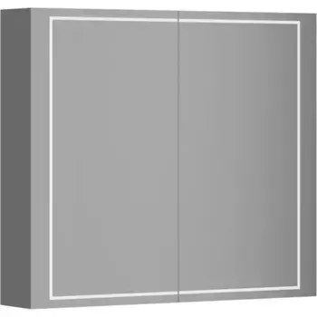 Зеркальный шкаф «Aqwella» Simplex 80 с подсветкой белый