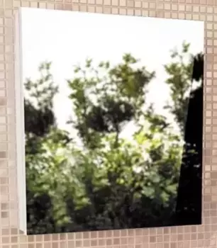 Зеркальный шкаф «Comforty» Диана 60 без света белый