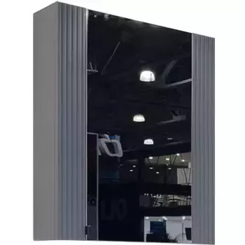 Зеркальный шкаф «Comforty» Лима 70 без света антрацит правый