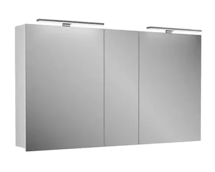 Зеркальный шкаф «Diborg» Lande 125 без света белый