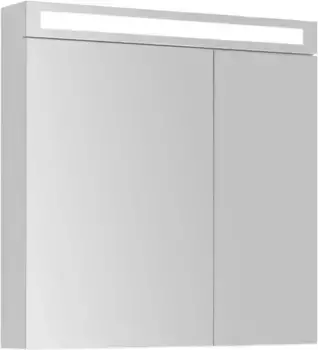 Зеркальный шкаф «Dreja» Max 80 с подсветкой белый глянец