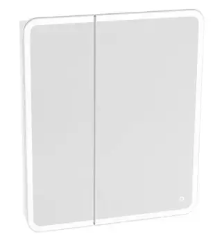 Зеркальный шкаф «Grossman» Адель 70 с подсветкой белый