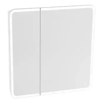 Зеркальный шкаф «Grossman» Адель 80 с подсветкой белый