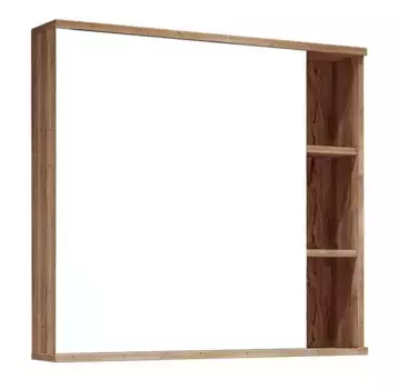 Зеркальный шкаф «Grossman» Форта 80 без света дуб галифакс правый
