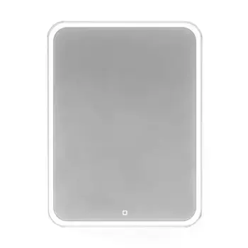 Зеркальный шкаф «Jorno» Modul 60 с подсветкой белый правый