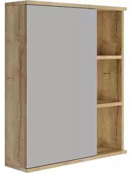 Зеркальный шкаф «Onika» Легран 80.00 без света дуб галифакс универсальный