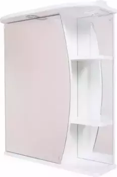 Зеркальный шкаф «Onika» Луна 60.01 с подсветкой белый левый