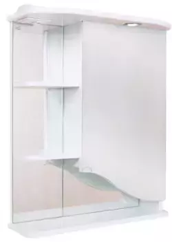 Зеркальный шкаф «Onika» Виола 60.01 с подсветкой белый правый