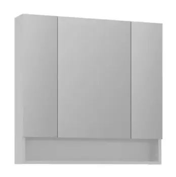 Зеркальный шкаф «Orka» Malta 80 без света кашемировый матовый