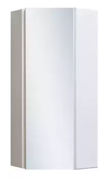 Зеркальный шкаф «Runo» Кредо 30 без света угловой белый универсальный
