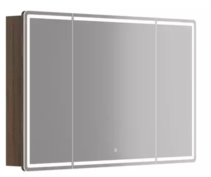 Зеркальный шкаф «Sancos» Mirror 120 с подсветкой дуб чарльстон универсальный