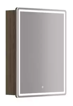 Зеркальный шкаф «Sancos» Mirror 60 с подсветкой дуб чарльстон правый