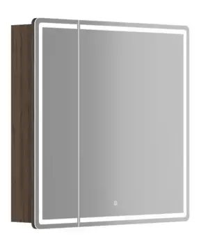 Зеркальный шкаф «Sancos» Mirror 80 с подсветкой дуб чарльстон универсальный