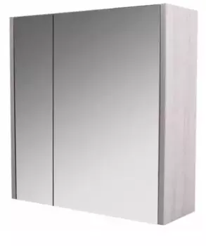 Зеркальный шкаф «Sanflor» Экко 80 без света орегон