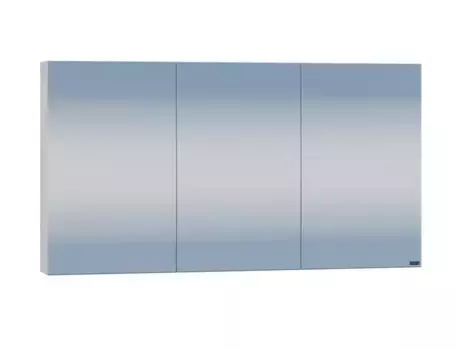 Зеркальный шкаф «СанТа» Марс 120 без света светлый