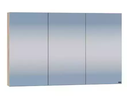 Зеркальный шкаф «СанТа» Марс 120 без света янтарный
