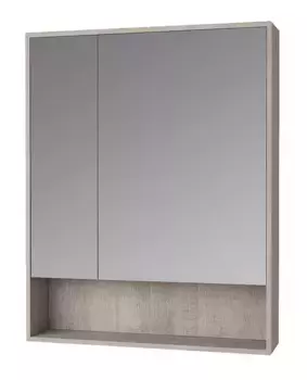 Зеркальный шкаф «Spectrum» Киото 60 арт 15 без света дуб сонома