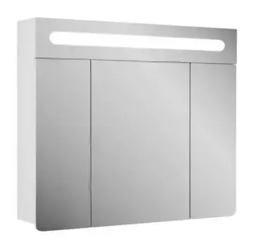 Зеркальный шкаф «Veneciana» Vetro 80 с подсветкой белый