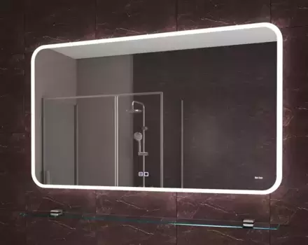 Зеркало «Albert&Bayer» Elegance 120/70 CP с подсветкой и подогревом