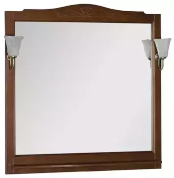 Зеркало «Aquanet» Амелия 100 без света орех