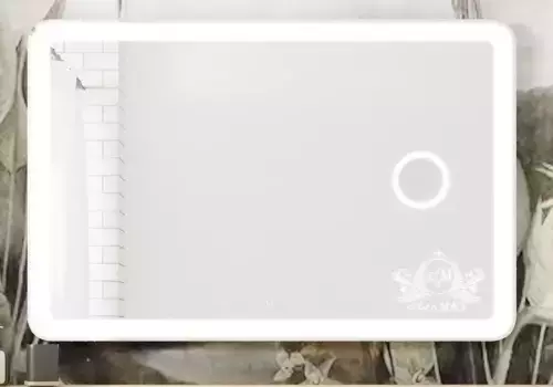 Зеркало «Art&Max» Latina 120/80 с подсветкой с линзой