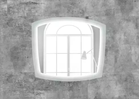 Зеркало «Art&Max» Roma 80/70 с подсветкой