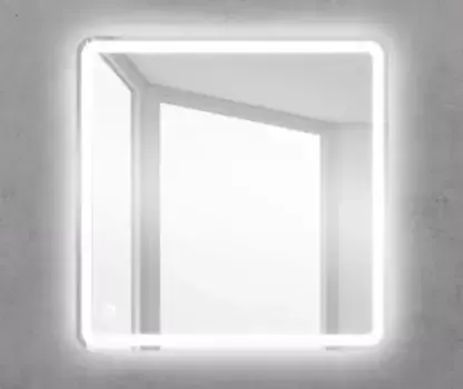 Зеркало «Belbagno» MAR 80/80 с сенсорным выключателем с подсветкой