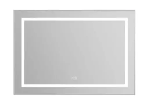 Зеркало «Belbagno» SPC-KRAFT 120/80 с сенсорным выключателем и подогревом с подсветкой сатин