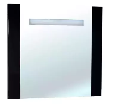 Зеркало «Bellezza» Берта 90 с подсветкой чёрное