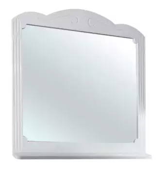 Зеркало «Bellezza» Кантри 85 без света белое