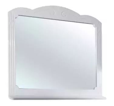 Зеркало «Bellezza» Кантри 95 без света белое