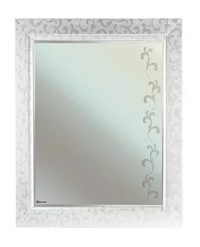 Зеркало «Bellezza» Маргарита 75 без света белое