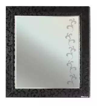 Зеркало «Bellezza» Маргарита 75 без света чёрное
