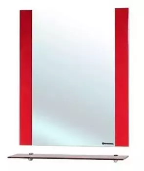 Зеркало «Bellezza» Рокко 60 без света красное