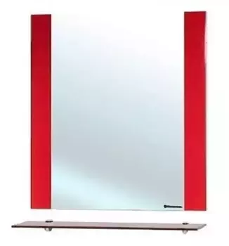 Зеркало «Bellezza» Рокко 80 без света красное