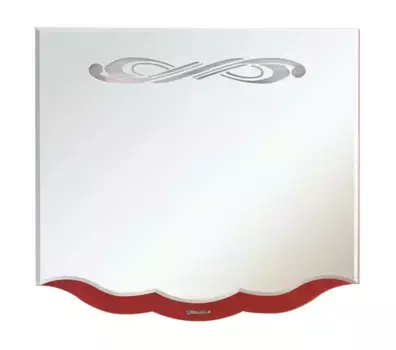 Зеркало «Bellezza» Версаль 90 с ИК датчиком с подсветкой красное