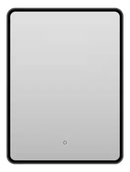 Зеркало «Brevita» Mercury 60/80 с подсветкой черный