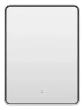 Зеркало «Brevita» Mercury 60/80 с подсветкой платина