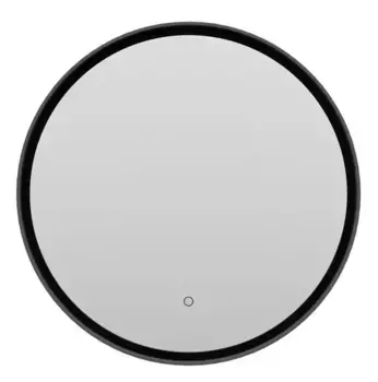 Зеркало «Brevita» Pluto 60/60 с подсветкой чёрное