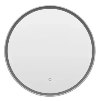 Зеркало «Brevita» Pluto 60/60 с подсветкой платина