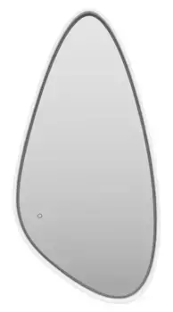 Зеркало «Brevita» Venus 60/120 капля с подсветкой белое