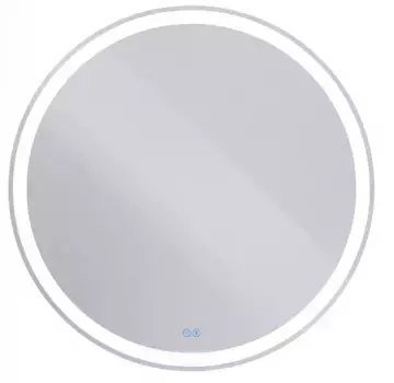 Зеркало «Cezares» Multicolore 80/80 со встроенной разноцветной подсветкой RGB и сенсорным выключателем с подсветкой