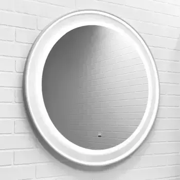 Зеркало «Comforty» Ереван 70 с бесконтактным сенсором с подсветкой белое матовое