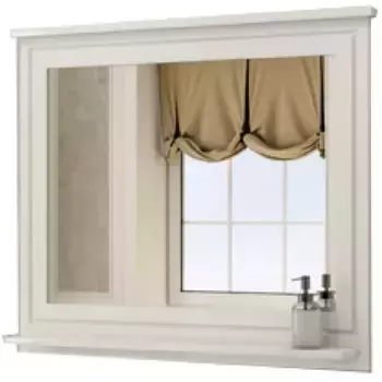 Зеркало «Comforty» Феррара 100 без света белое